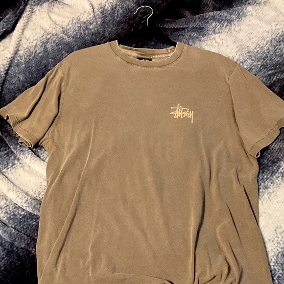 Stussy Men's Brown Short Sleeve Tee - Picture 1 of 3